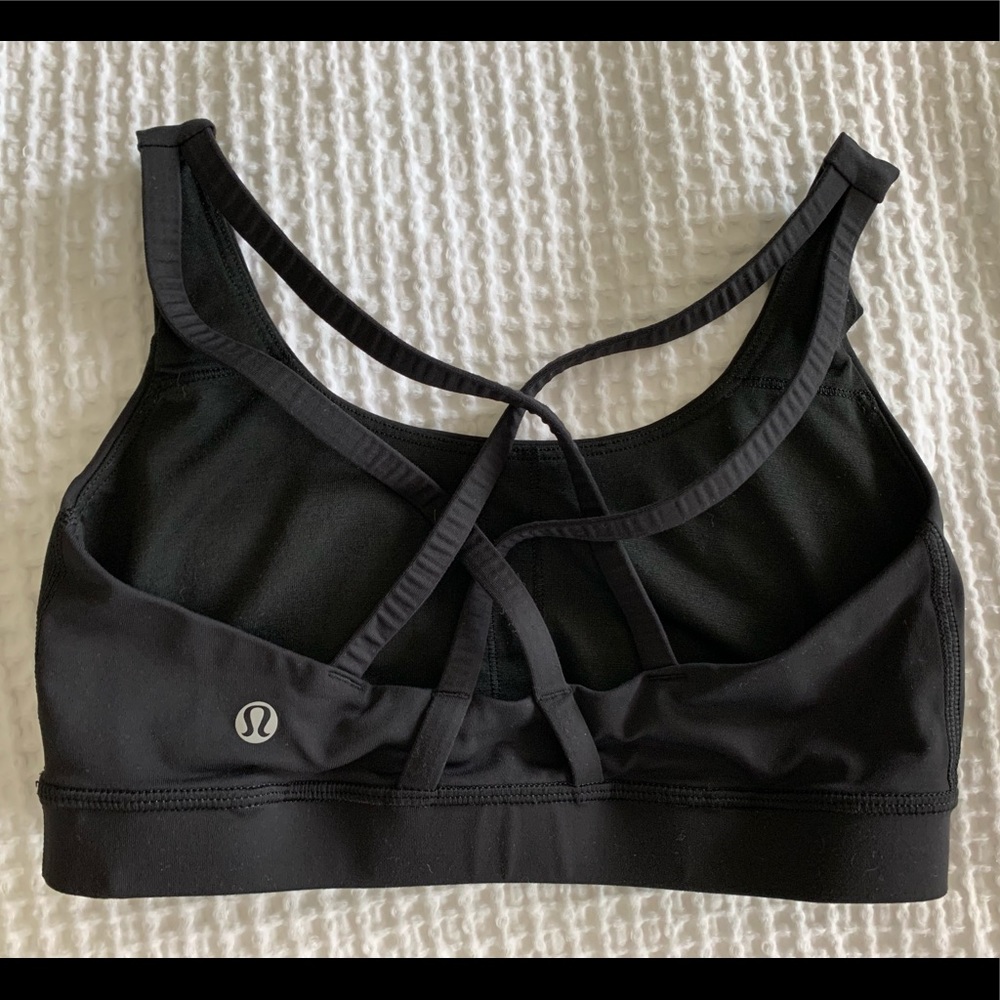 Lululemon Energy Bra Black size 4